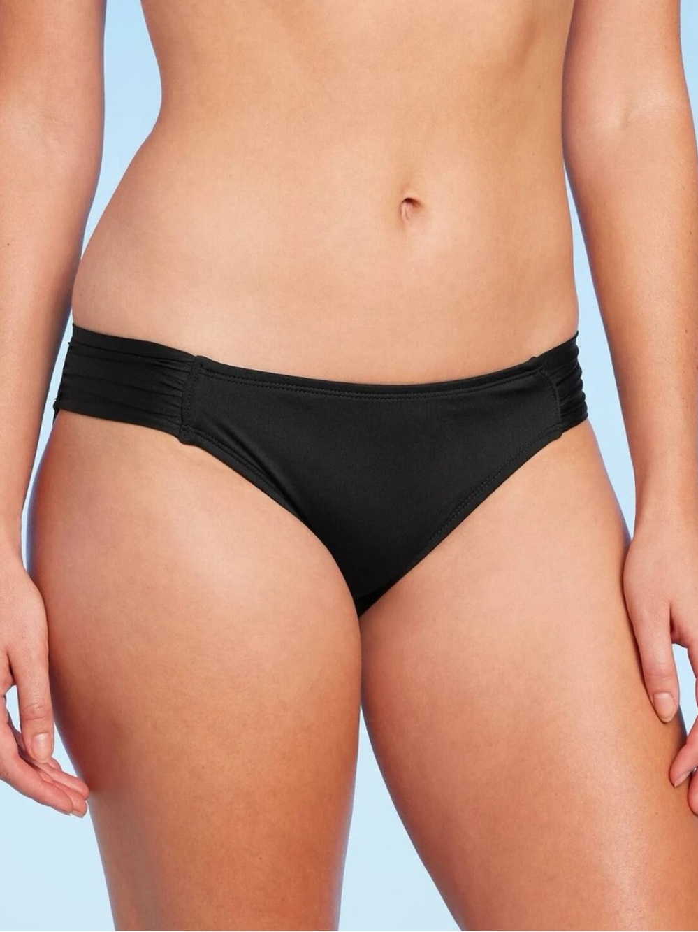 Kona Sol Side-Tab Hipster Bikini Bottoms Medium